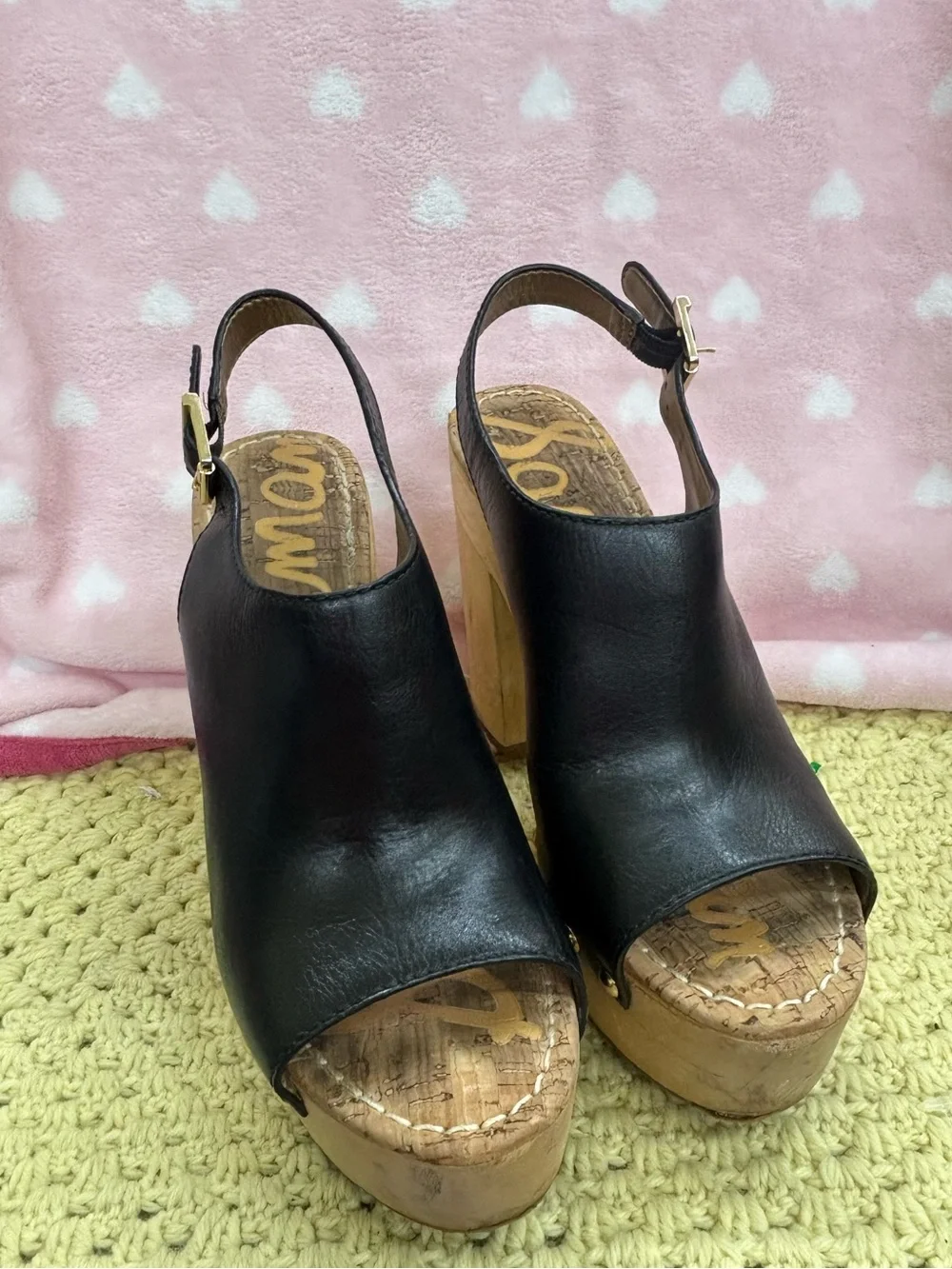 Sam Edelman platform high heel shoes size 8.5M
